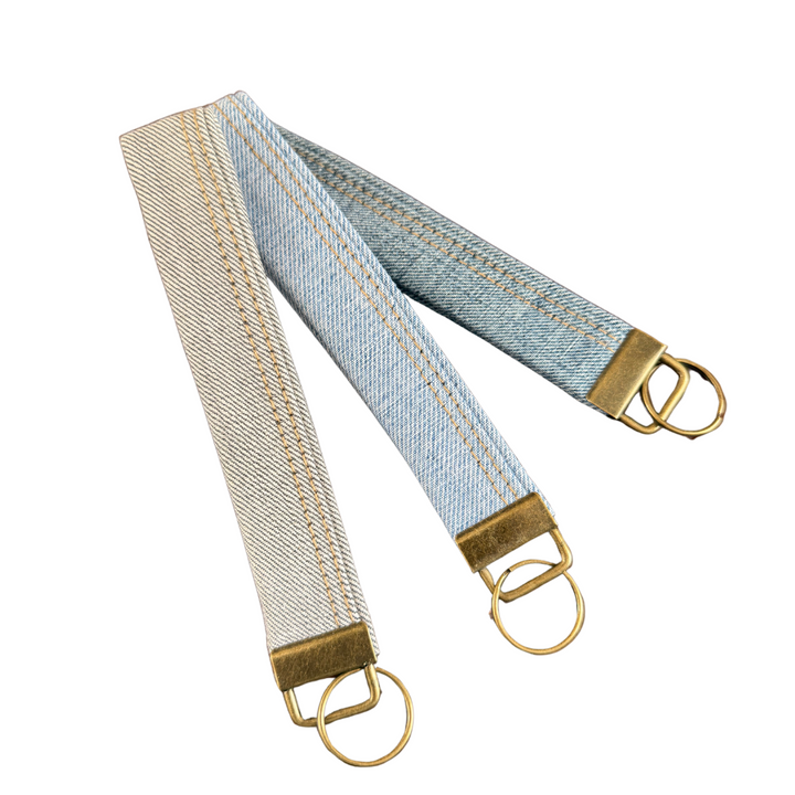 Denim Key Chain